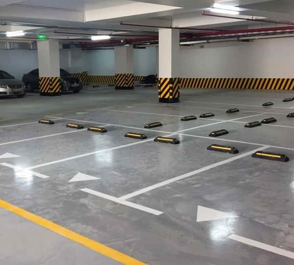 thi công nền epoxy cho tầng hầm chung cư tại hà nội