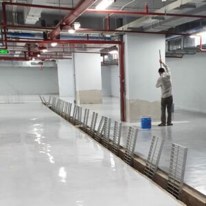 Sơn sàn epoxy cao cấp cho tầng hầm chung cư