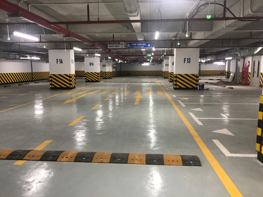 Thi công sơn sàn Epoxy tiêu biểu tại Hà Nội