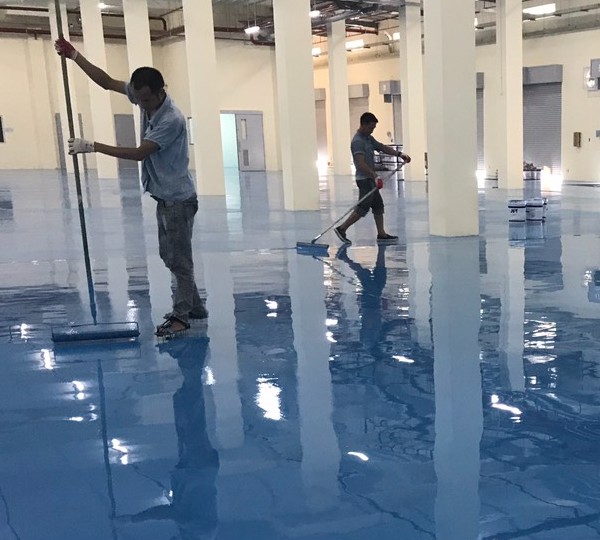Dịch vụ sơn sàn Epoxy